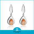 Latest Fancy Earrings Silver Jewelry for Wholesale (E-0191)